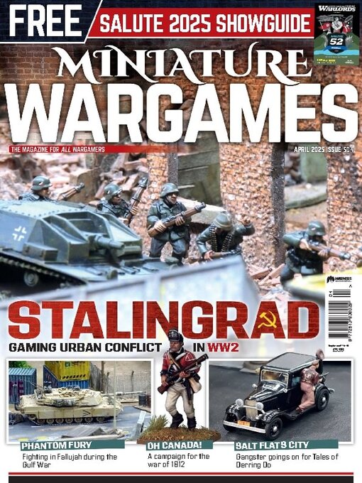 Title details for Miniature Wargames by Warners Group Publications Plc - Available